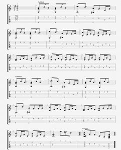 a thousand years tablature