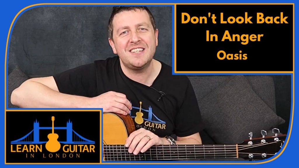 Don't Look Back On Anger - Free Acoustic Guitar Lesson - Drue James