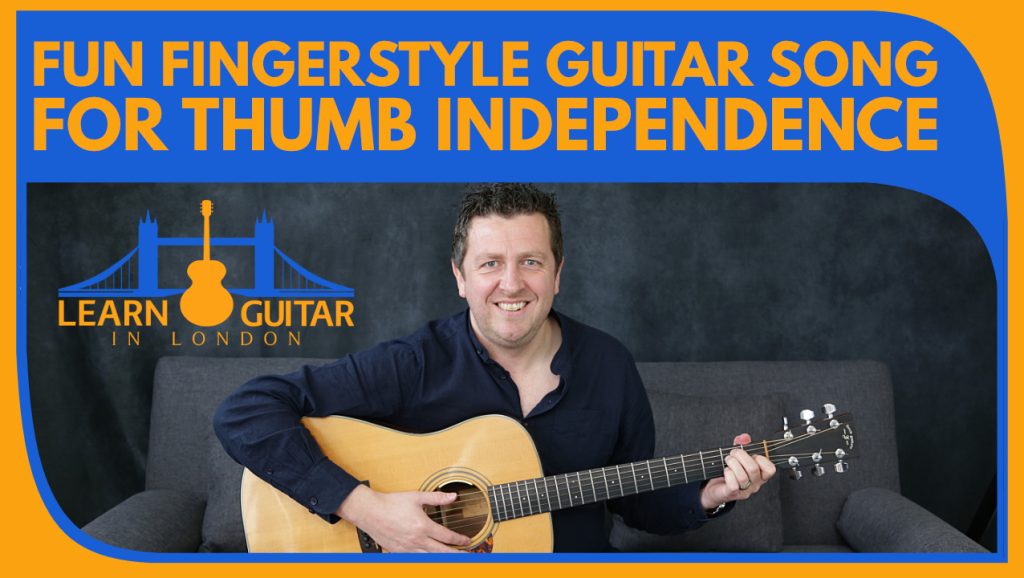 Fun fingerstyle guitar exercise for song independence - Drue James - How To Play Guitar