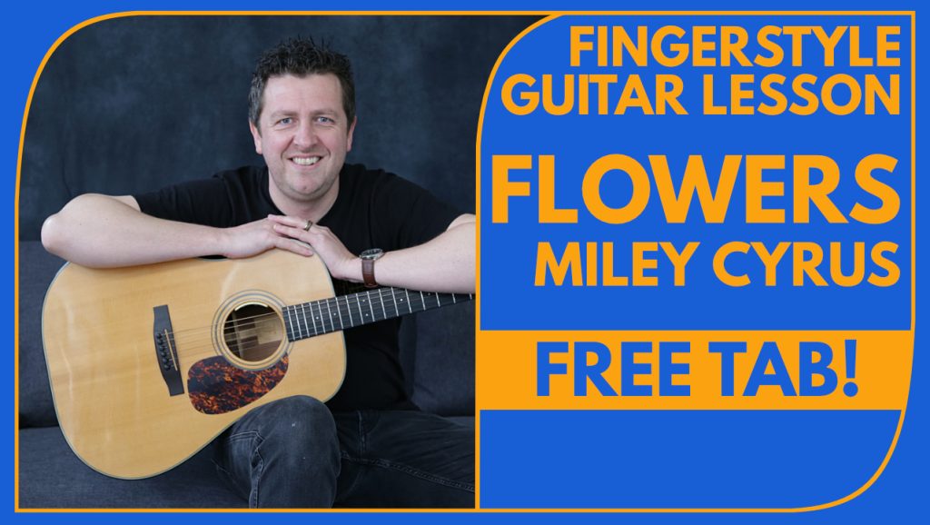 Flowers - Fingerstyle Guitar Lesson - Drue James