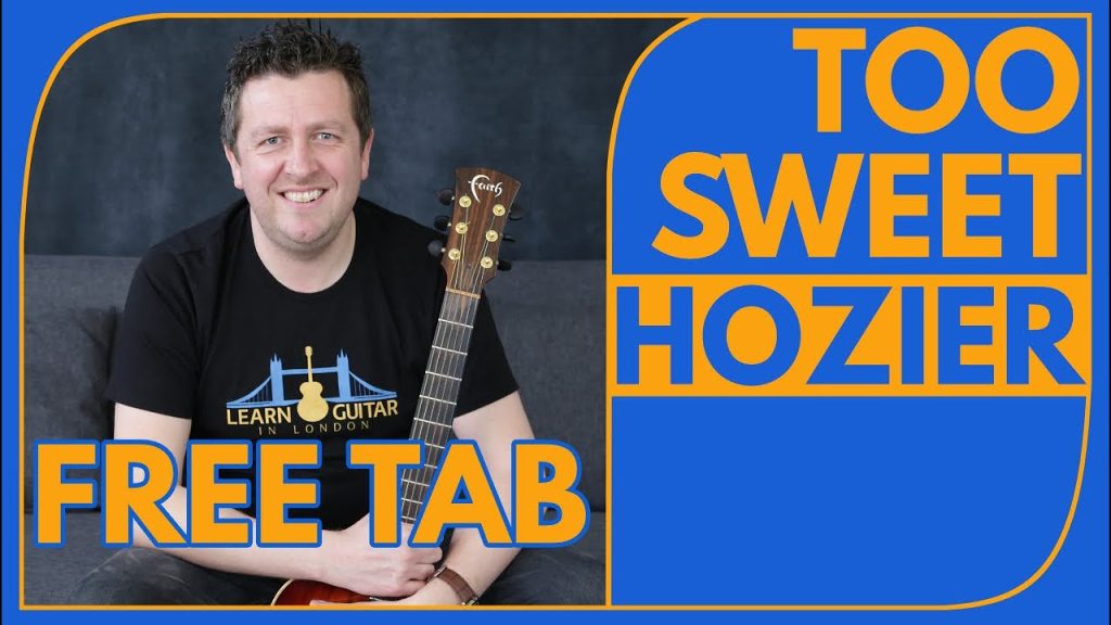 Too Sweet by Hozier - Free Guitar Lesson - Drue James