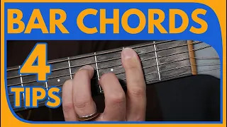 Barre Chords - 4 tips - Drue James